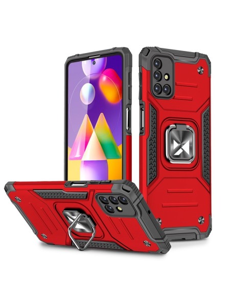 Šarvuotas hibridinis dėklas Samsung Galaxy M31s + Ring Armor magnetinis laikiklis, raudonas
 
Šarvuotas hibridinis dėklas Samsung Galaxy M31s + Ring Armor magnetinis laikiklis, raudonas