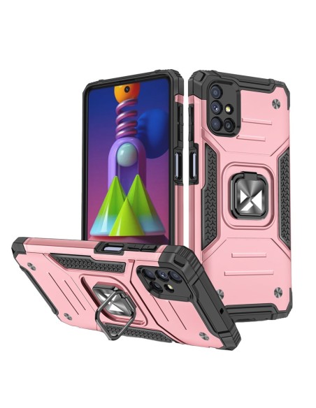 Šarvuotas hibridinis dėklas Samsung Galaxy M51 + Ring Armor magnetiniam laikikliui, rožinis
 
Šarvuotas hibridinis dėklas Samsung Galaxy M51 + Ring Armor magnetiniam laikikliui, rožinis