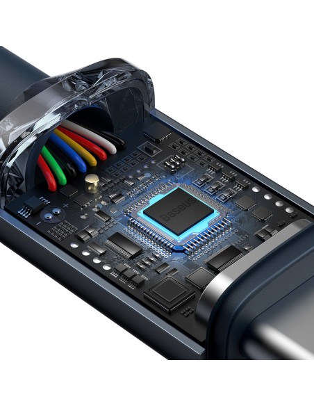 Laido laidas greitam įkrovimui ir duomenų perdavimui USB-C USB-C 100W 1,2m juodas Laido laidas greitam įkrovimui ir duomenų perdavimui USB-C USB-C 100W 1,2m juodas