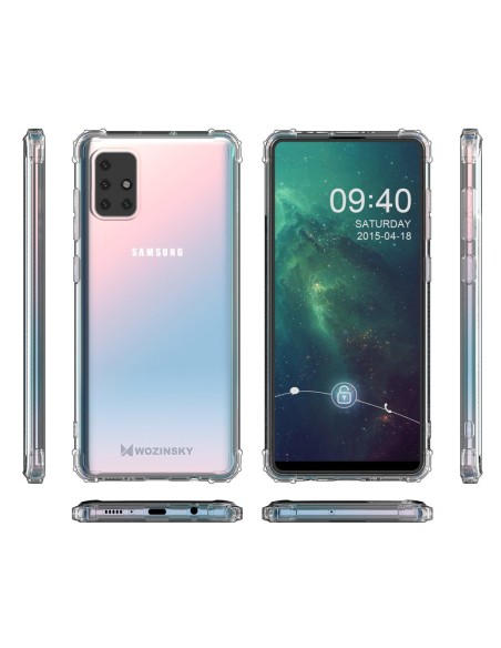 
Šarvuotas dėklas Samsung Galaxy A72 4G Anti Shock skaidrus
