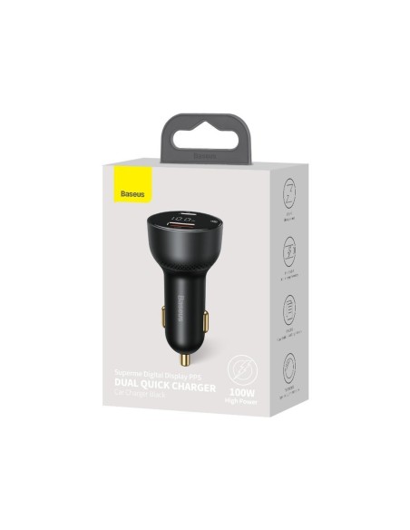 Greitas, galingas USB/ USB-C automobilinis įkroviklis PPS QC PD 100W, juodas
 
Greitas, galingas USB/ USB-C automobilinis įkroviklis PPS QC PD 100W, juodas