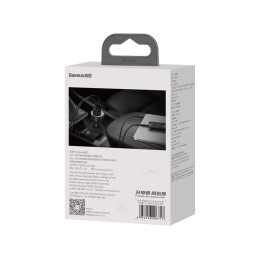 
Greitas, galingas USB/ USB-C automobilinis įkroviklis PPS QC PD 100W, juodas
