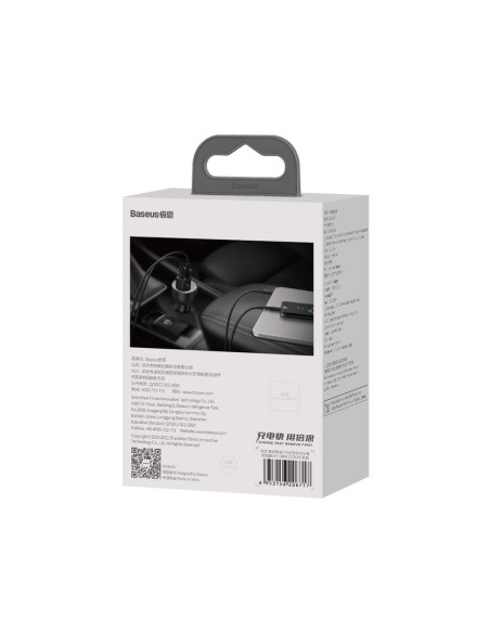 Greitas, galingas USB/ USB-C automobilinis įkroviklis PPS QC PD 100W, juodas
 
Greitas, galingas USB/ USB-C automobilinis įkroviklis PPS QC PD 100W, juodas