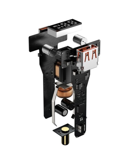 Greitas, galingas USB/ USB-C automobilinis įkroviklis PPS QC PD 100W, juodas
 
Greitas, galingas USB/ USB-C automobilinis įkroviklis PPS QC PD 100W, juodas