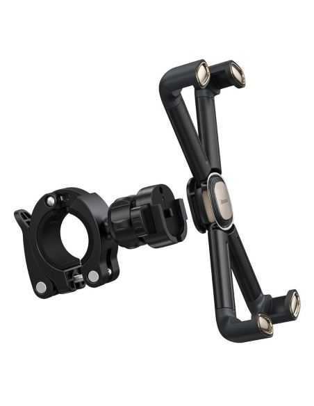 
Dviračio telefono laikiklis dviračiui, motoroleriui, motociklui, vairas, juodas
