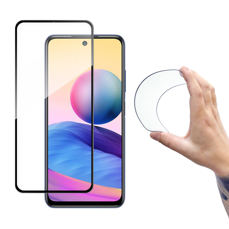 Stiklo plėvelė grūdintas stiklas su rėmeliu, skirtas Xiaomi Redmi Note 10 5G viso dangčio Flexi Nano Screen Black
Stiklo plėvelė grūdintas stiklas su rėmeliu, skirtas Xiaomi Redmi Note 10 5G viso dangčio Flexi Nano Screen Black