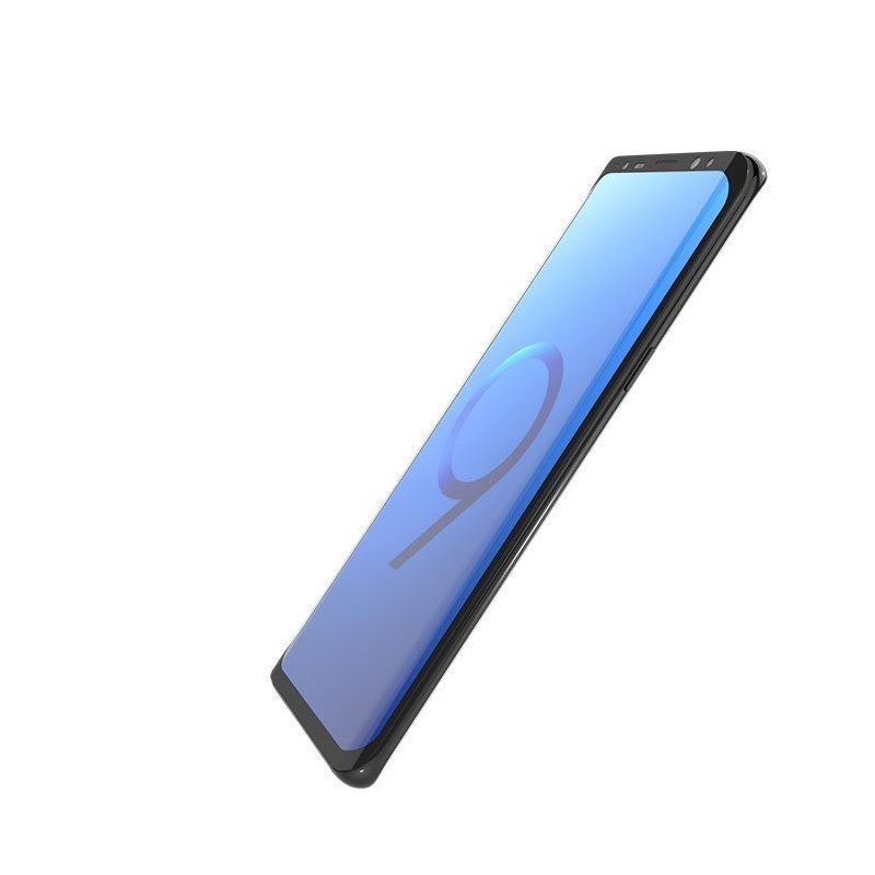 Stiklo folija grūdintas stiklas ekranui su rėmeliu Samsung Galaxy S21+ 5G 3D Edge Nano Flexi Glass juodas