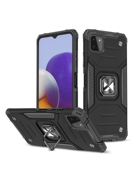 Šarvuotas dėklo dangtelis + magnetinis laikiklis Samsung Galaxy A22 4G Ring Armor juodas
 
Šarvuotas dėklo dangtelis + magnetinis laikiklis Samsung Galaxy A22 4G Ring Armor juodas