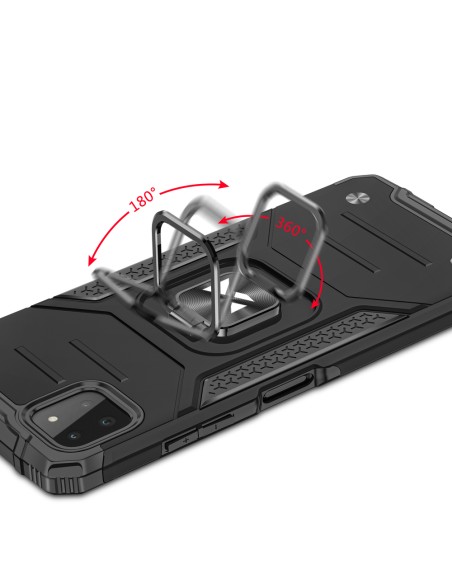 Šarvuotas dėklo dangtelis + magnetinis laikiklis Samsung Galaxy A22 4G Ring Armor juodas
 
Šarvuotas dėklo dangtelis + magnetinis laikiklis Samsung Galaxy A22 4G Ring Armor juodas