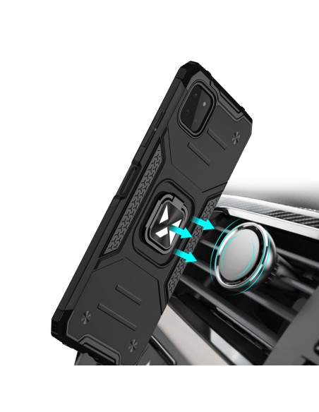 Šarvuotas dėklo dangtelis + magnetinis laikiklis Samsung Galaxy A22 4G Ring Armor juodas
 
Šarvuotas dėklo dangtelis + magnetinis laikiklis Samsung Galaxy A22 4G Ring Armor juodas