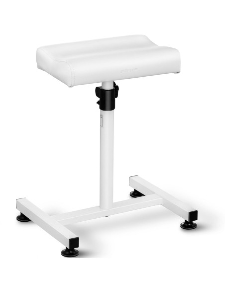 Kosmetinė kėdutė pedikiūrui reguliuojamo aukščio iki 75 cm iki 80 kg - balta Kosmetinė kėdutė pedikiūrui reguliuojamo aukščio iki 75 cm iki 80 kg - balta