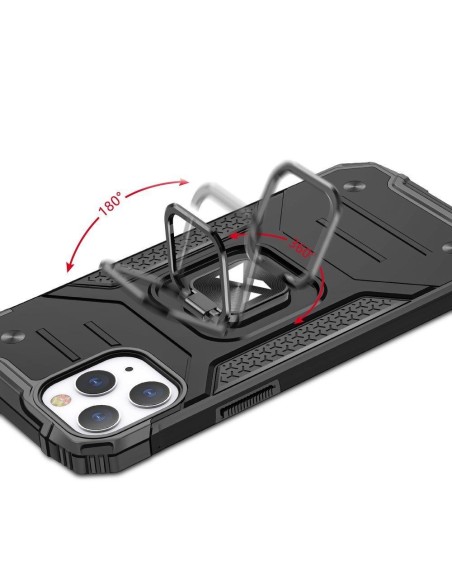 Šarvuotas korpuso dangtelis + magnetinis laikiklis iPhone 13 Ring Armor juodas
 
Šarvuotas korpuso dangtelis + magnetinis laikiklis iPhone 13 Ring Armor juodas