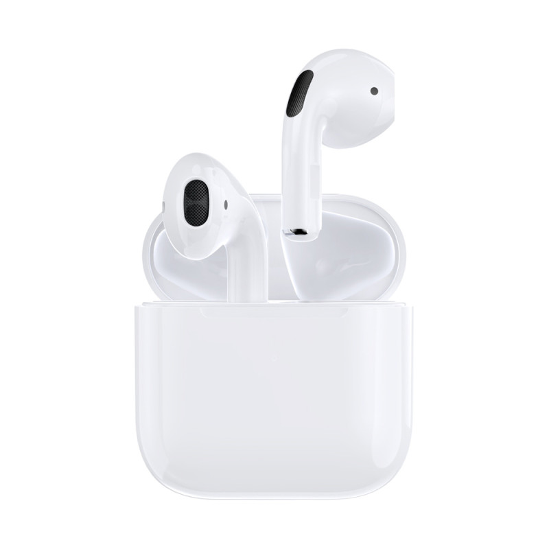 TWS belaidės Bluetooth ausinės, baltos
TWS belaidės Bluetooth ausinės, baltos