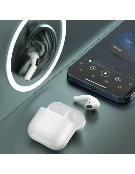TWS belaidės Bluetooth ausinės, baltos
 
TWS belaidės Bluetooth ausinės, baltos