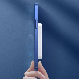 
5000 mAh magnetinis maitinimo blokas su MagSafe indukciniu įkrovikliu, juodas

