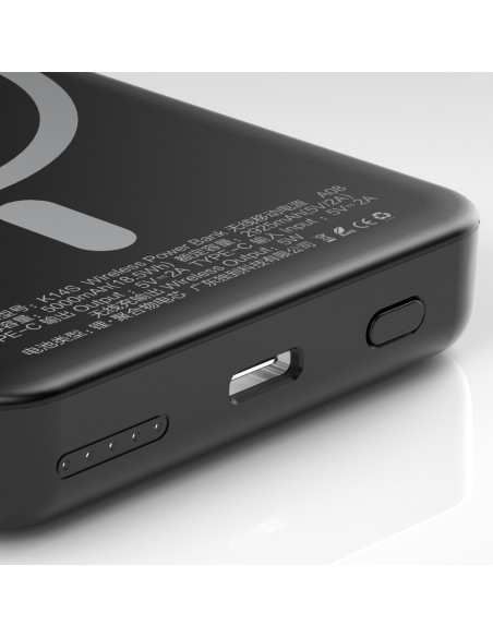 5000 mAh magnetinis maitinimo blokas su MagSafe indukciniu įkrovikliu, juodas
 
5000 mAh magnetinis maitinimo blokas su MagSafe indukciniu įkrovikliu, juodas