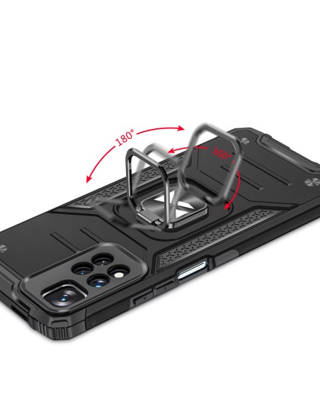 Šarvuotas korpuso dangtelis + magnetinis laikiklis Xiaomi Redmi Note 11 Pro+ 5G Ring Armor mėlynas
 
Šarvuotas korpuso dangtelis + magnetinis laikiklis Xiaomi Redmi Note 11 Pro+ 5G Ring Armor mėlynas