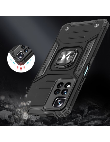 Šarvuotas korpuso dangtelis + magnetinis laikiklis Xiaomi Redmi Note 11 Pro+ 5G Ring Armor mėlynas
 
Šarvuotas korpuso dangtelis + magnetinis laikiklis Xiaomi Redmi Note 11 Pro+ 5G Ring Armor mėlynas