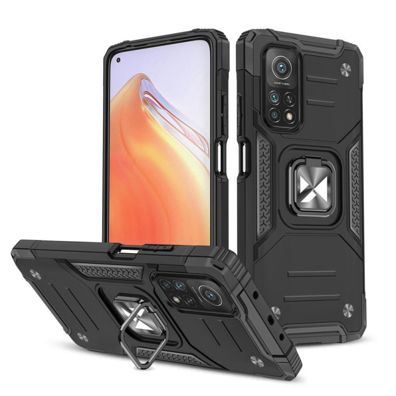 
Šarvuotas korpuso dangtelis + magnetinis laikiklis Mi Poco M4 Pro 5G / Redmi Note 11 5G Ring Armor juodas
