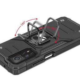 
Šarvuotas korpuso dangtelis + magnetinis laikiklis Mi Poco M4 Pro 5G / Redmi Note 11 5G Ring Armor juodas
