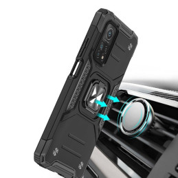 
Šarvuotas korpuso dangtelis + magnetinis laikiklis Mi Poco M4 Pro 5G / Redmi Note 11 5G Ring Armor juodas
