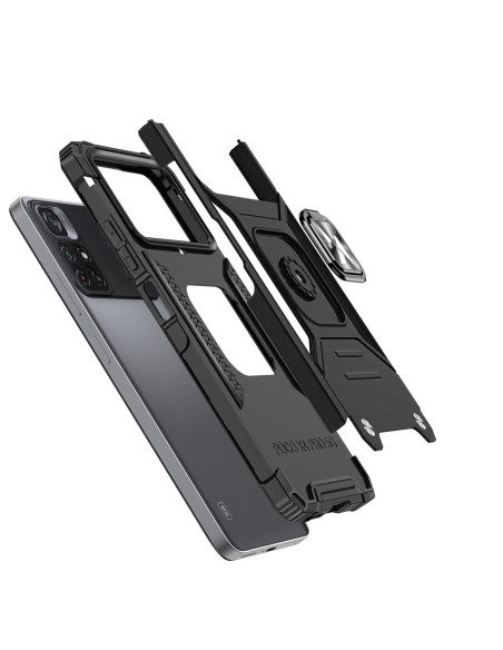 Šarvuotas korpuso dangtelis + magnetinis laikiklis Mi Poco M4 Pro 5G / Redmi Note 11 5G Ring Armor mėlynas
 
Šarvuotas korpuso dangtelis + magnetinis laikiklis Mi Poco M4 Pro 5G / Redmi Note 11 5G Ring Armor mėlynas