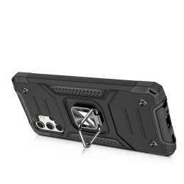 
Šarvuotas dėklo dangtelis + magnetinis laikiklis Samsung Galaxy A13 5G Ring Armor juodas
