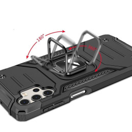 
Šarvuotas dėklo dangtelis + magnetinis laikiklis Samsung Galaxy A13 5G Ring Armor juodas
