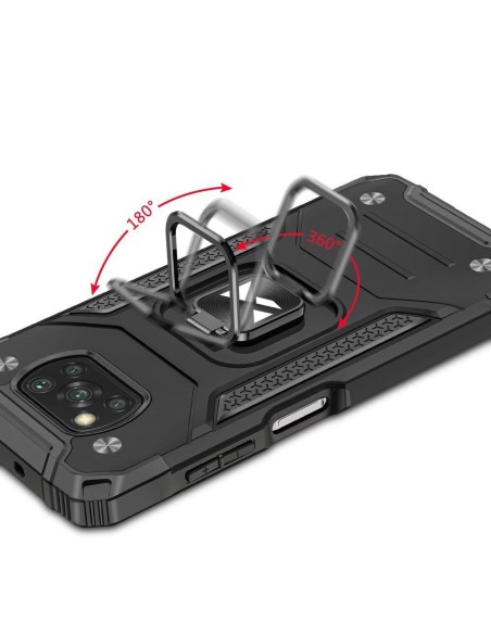 Šarvuotas dėklas su dangteliu + magnetinis laikiklis Samsung Galaxy A03s Ring Armor, juodas
 
Šarvuotas dėklas su dangteliu + magnetinis laikiklis Samsung Galaxy A03s Ring Armor, juodas