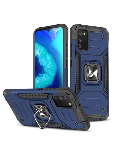 Šarvuotas korpuso dangtelis + magnetinis laikiklis Samsung Galaxy A03s Ring Armor mėlynas
 
Šarvuotas korpuso dangtelis + magnetinis laikiklis Samsung Galaxy A03s Ring Armor mėlynas