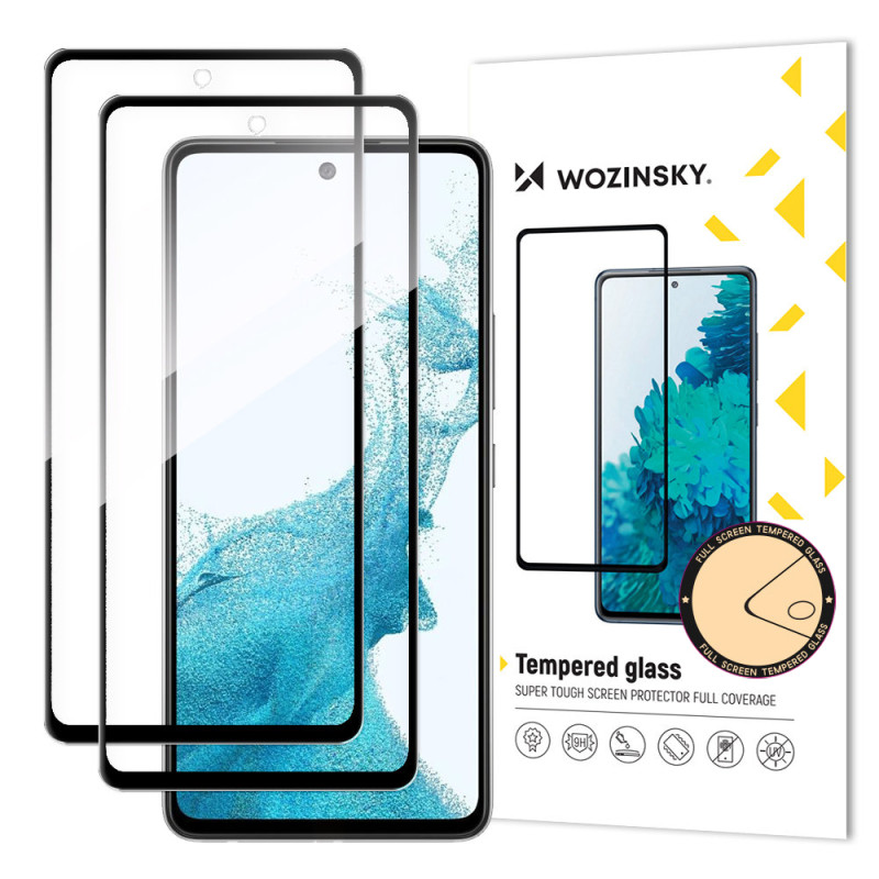 Itin patvarus viso ekrano grūdintas stiklas su rėmeliu, skirtas Samsung Galaxy A53 5G black SET iš 2 vnt.
Itin patvarus viso ekrano grūdintas stiklas su rėmeliu, skirtas Samsung Galaxy A53 5G black SET iš 2 vnt.