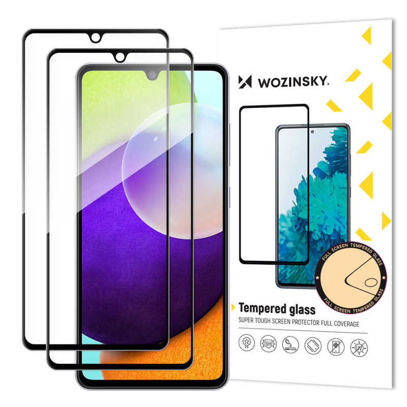 Itin patvarus viso ekrano grūdintas stiklas su rėmeliu, skirtas Samsung Galaxy A33 5G black SET iš 2 vnt.
Itin patvarus viso ekrano grūdintas stiklas su rėmeliu, skirtas Samsung Galaxy A33 5G black SET iš 2 vnt.