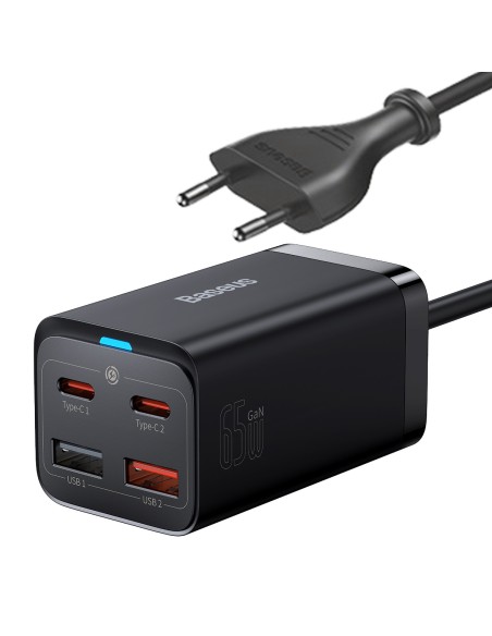 GaN3 Pro greitas įkroviklis 2x USB-C / 2x USB 65W PD QC + USB-C laidas 1m juodas
 
GaN3 Pro greitas įkroviklis 2x USB-C / 2x USB 65W PD QC + USB-C laidas 1m juodas