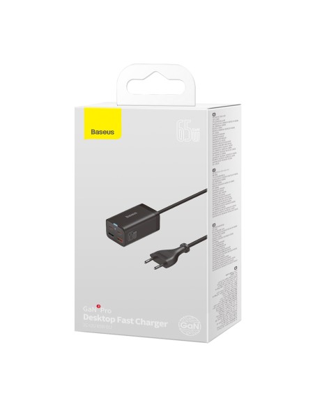 GaN3 Pro greitas įkroviklis 2x USB-C / 2x USB 65W PD QC + USB-C laidas 1m juodas
 
GaN3 Pro greitas įkroviklis 2x USB-C / 2x USB 65W PD QC + USB-C laidas 1m juodas