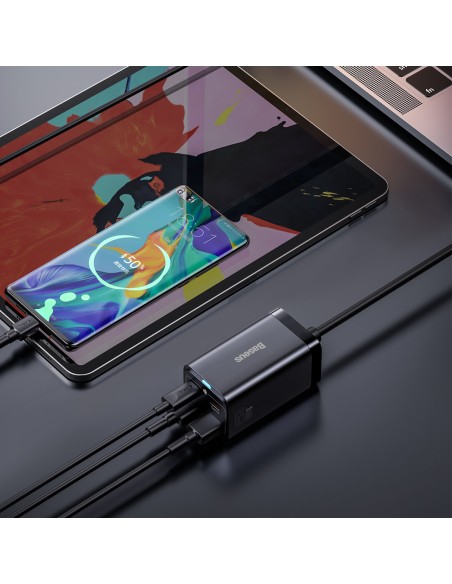 GaN3 Pro greitas įkroviklis 2x USB-C / 2x USB 65W PD QC + USB-C laidas 1m juodas
 
GaN3 Pro greitas įkroviklis 2x USB-C / 2x USB 65W PD QC + USB-C laidas 1m juodas