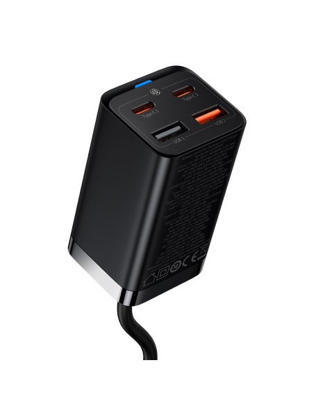 GaN3 Pro greitas įkroviklis 2x USB-C / 2x USB 65W PD QC + USB-C laidas 1m juodas
 
GaN3 Pro greitas įkroviklis 2x USB-C / 2x USB 65W PD QC + USB-C laidas 1m juodas