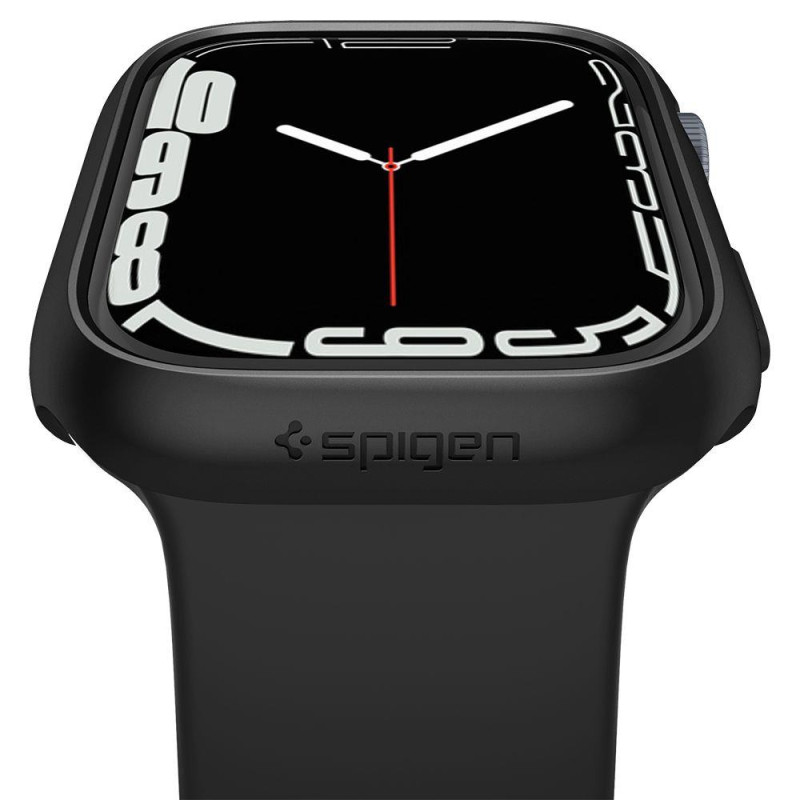 Apsauginis dėklas Apple Watch 7 / 8 45 mm Thin Fit juodas