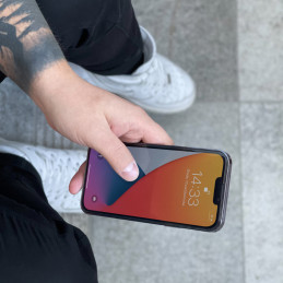 
Stiklo plėvelė grūdintas stiklas su rėmeliu Samsung Galaxy A73 Full Cover Flexi Nano Transparent
