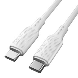 
USB-C laidas įkrovimui ir duomenų perdavimui 100W PD 1m baltas
