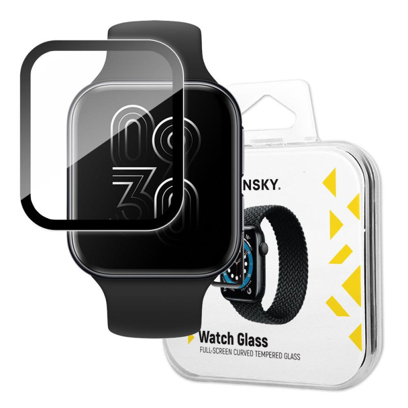 
Hibridinis apsauginis stiklas Oppo Watch 46mm juodas
