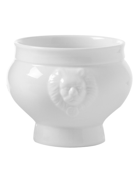 LIONHEAD sriubos dubuo baltas porcelianas 0,5L - Hendi 784754 LIONHEAD sriubos dubuo baltas porcelianas 0,5L - Hendi 784754