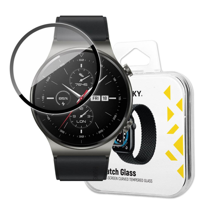 
Hibridinis apsauginis stiklas Huawei Watch GT 2 46mm juodas
