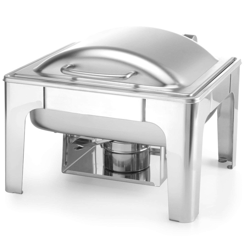 Maisto šildytuvas pasta žvakėms satininis plienas GN 1/2