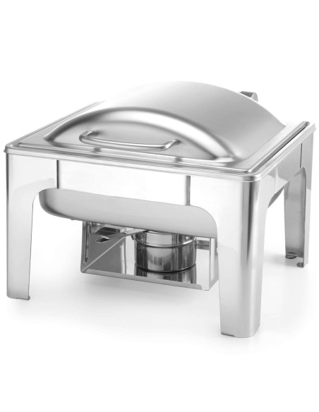 Maisto šildytuvas pasta žvakėms satininis plienas GN 1/2