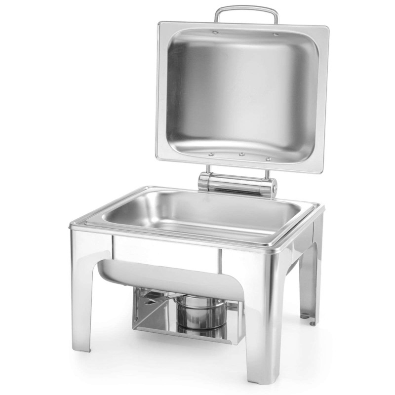 Maisto šildytuvas pasta žvakėms satininis plienas GN 1/2