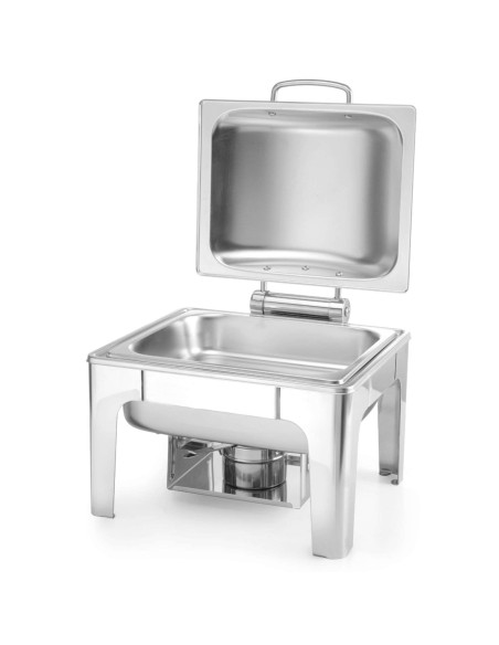 Maisto šildytuvas pasta žvakėms satininis plienas GN 1/2