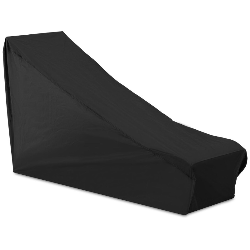 Apsauginis užvalkalas terasos sodo gultui juodas 16x6x18 cm