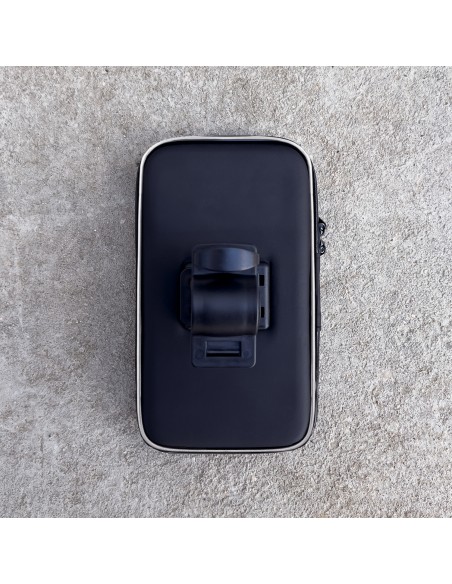 
Telefono dėklas su vairo laikikliu dviračiui, motociklui, paspirtukui, juodas
