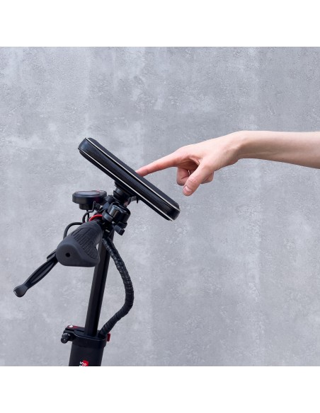 
Telefono dėklas su vairo laikikliu dviračiui, motociklui, paspirtukui, juodas
