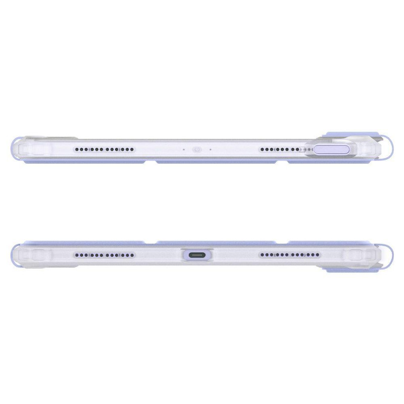 Dėklas su Apple iPad Air 4 2020 / 5 2022 Ultra Hybrid Pro levandų stovu